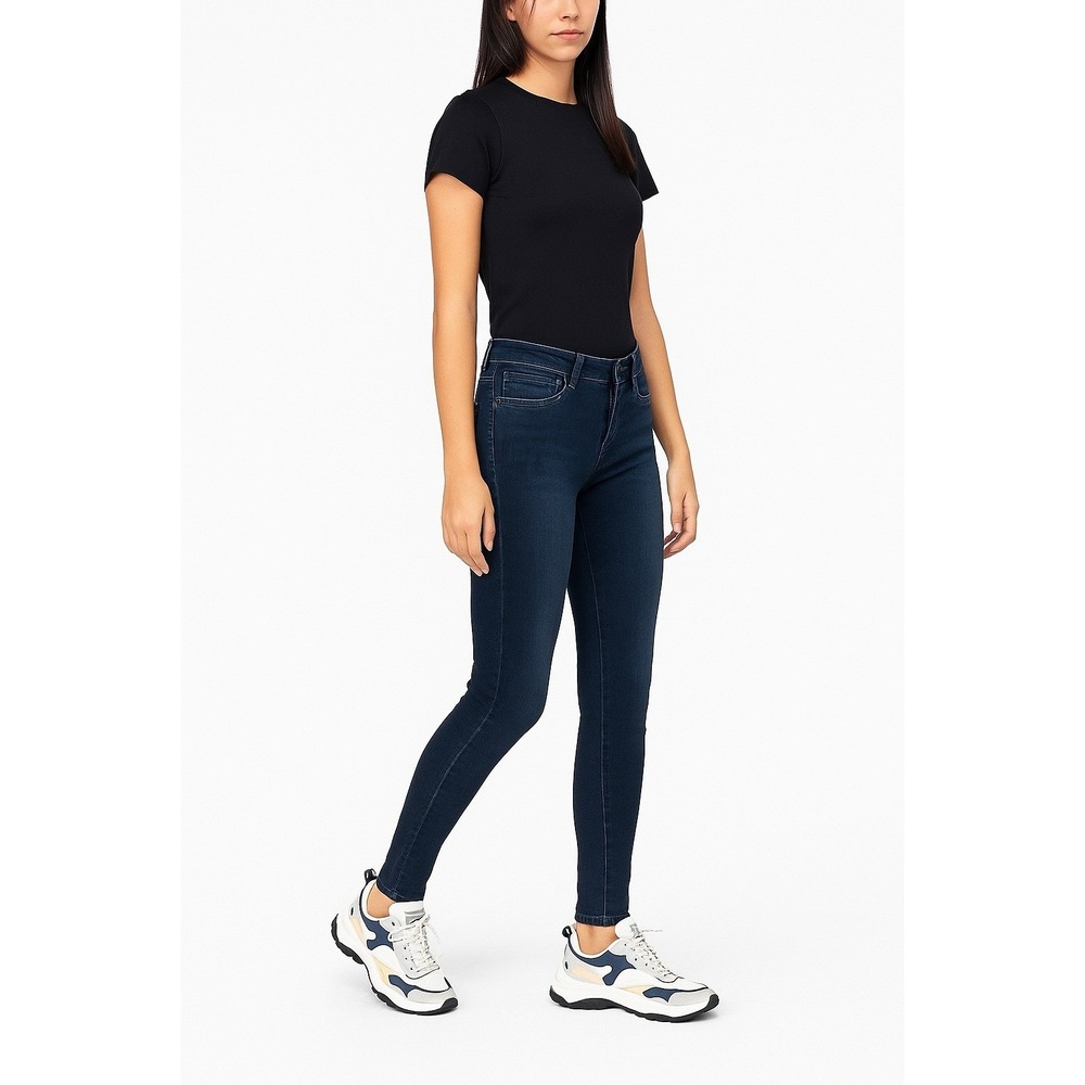 Diesel Jeans Women's Size W29 L30 Blue Denim Super Slim Skinny Athleisure Pants